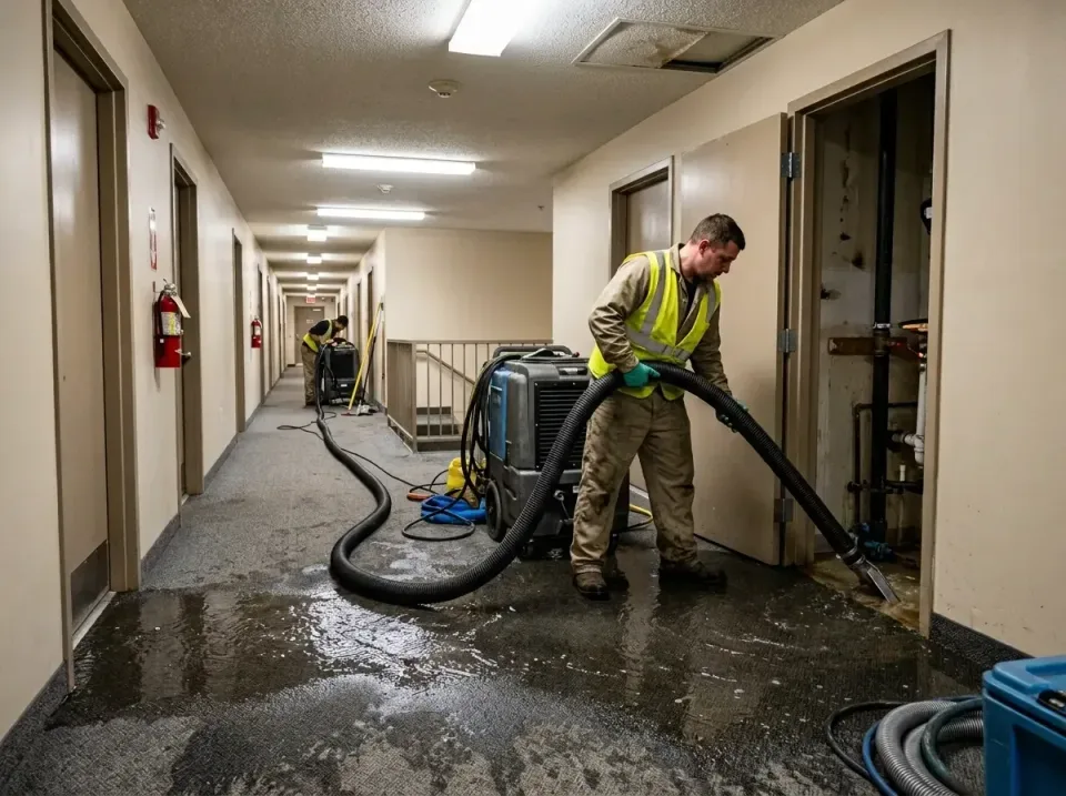 multi-unit-apartment-hallway-f-005 — frequently asked questions, Emergency Burst Pipe Water Extraction & Removal in Kalona,…